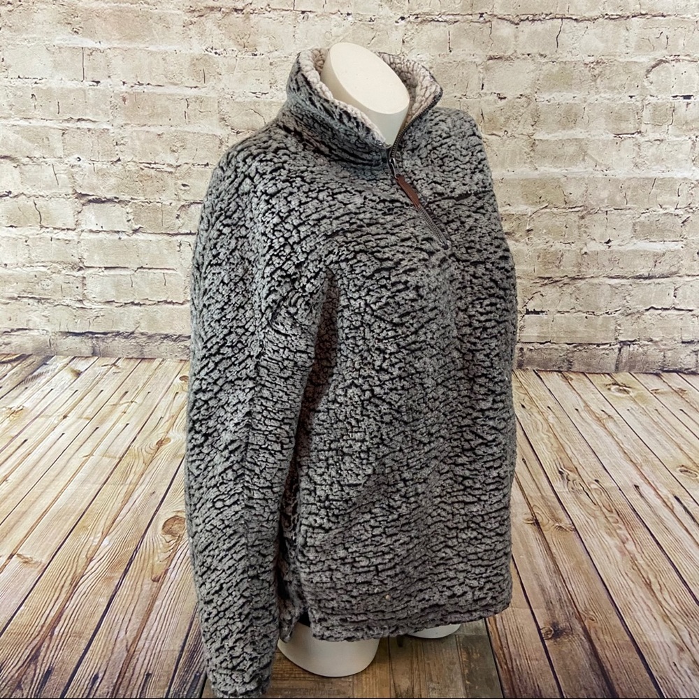 Thread & Supply 1/4 Zip Wubby Fleece Pullover M - Picture 5 of 12